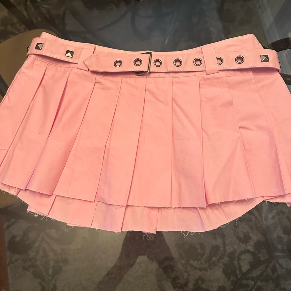 Dolls Kill Pink Skirt